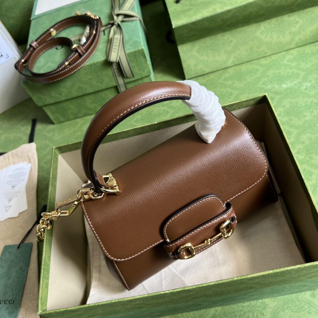 Gucci Horsebit 1955 Mini Bag(22x16x10.5cm) - DopestKickz