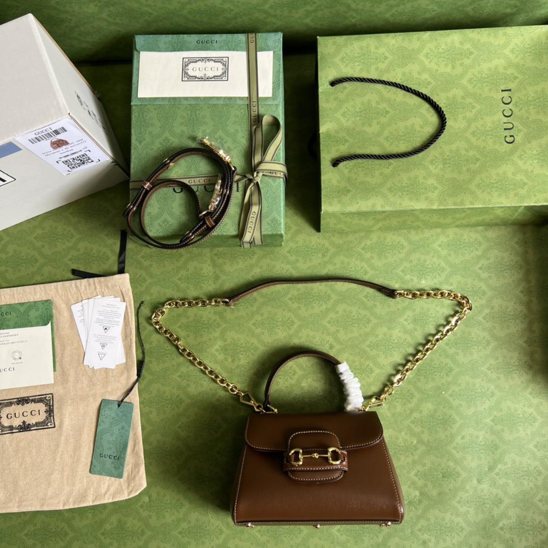 Gucci Horsebit 1955 Mini Bag(22x16x10.5cm) - DopestKickz