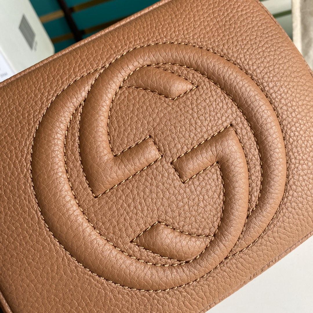 Gucci Soho Small Leather Disco Bag(22-15-7cm) - DopestKickz