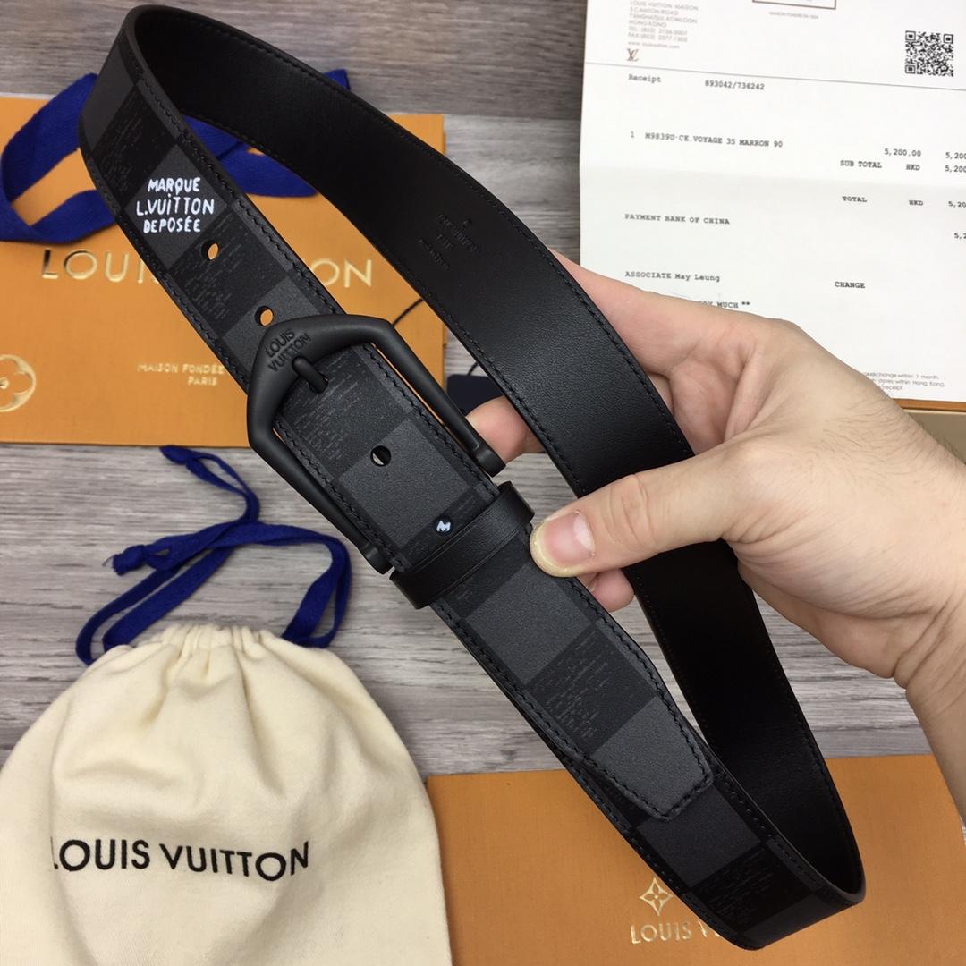 Louis Vuitton Belt  35mm - DopestKickz