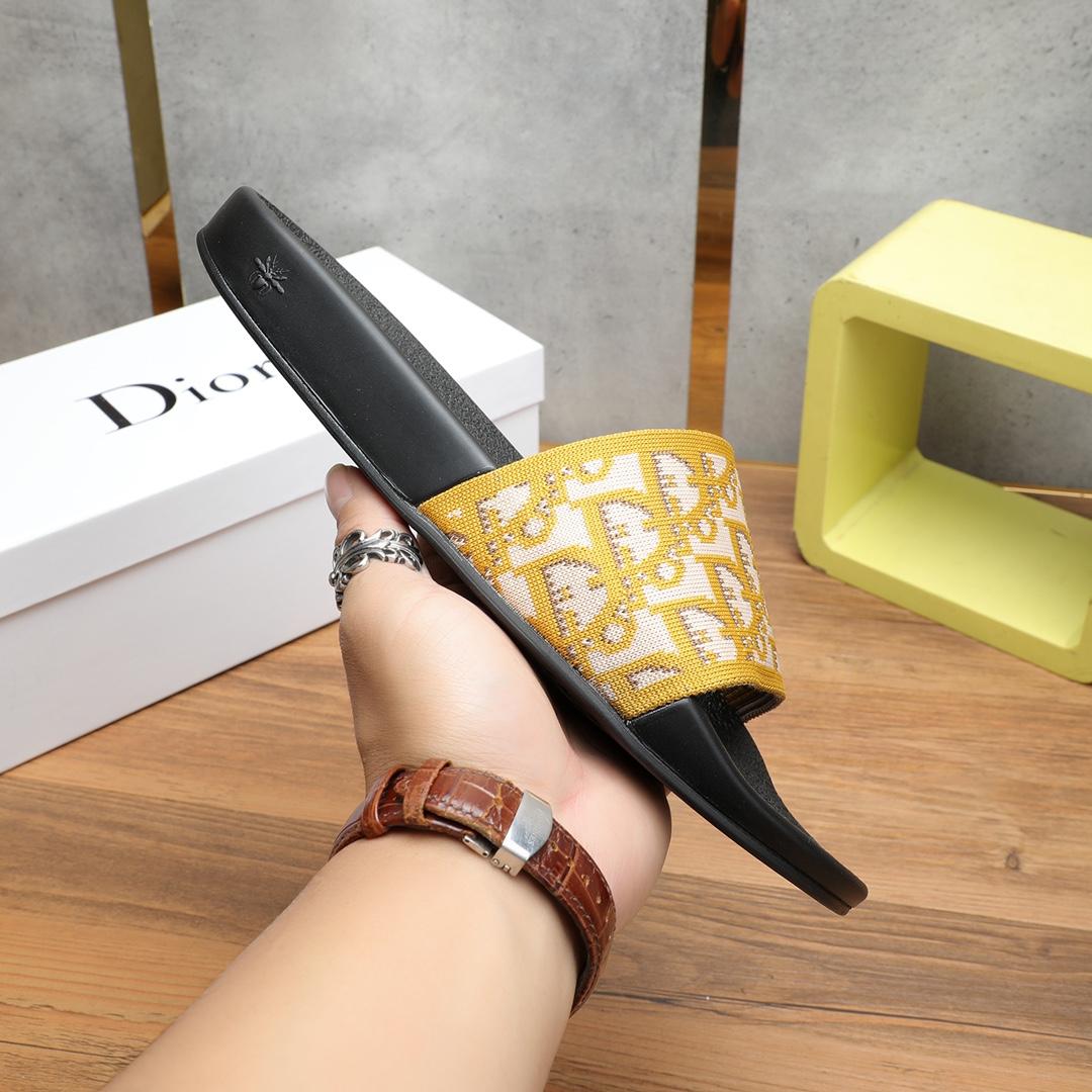 Dior Oblique Jacquard Sandals  - DopestKickz