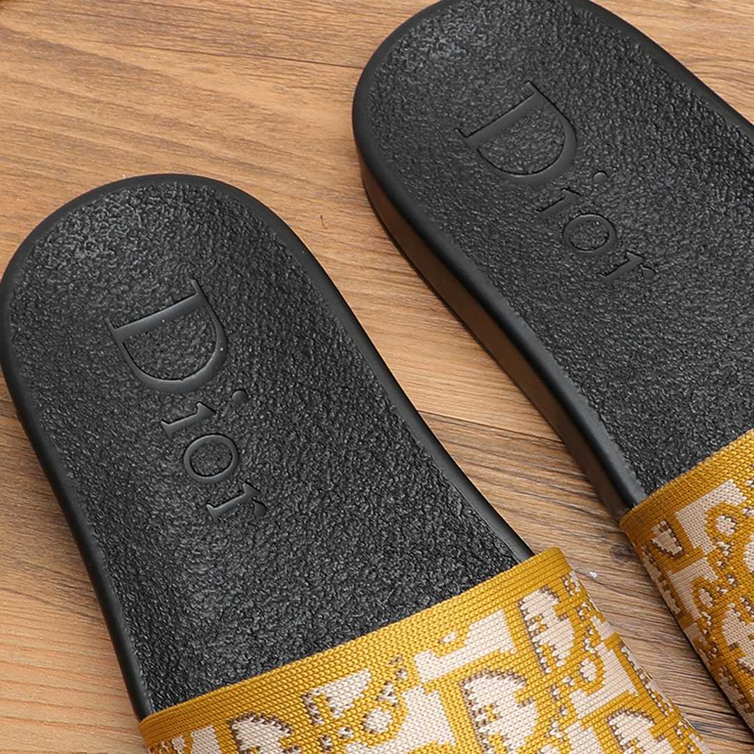 Dior Oblique Jacquard Sandals  - DopestKickz