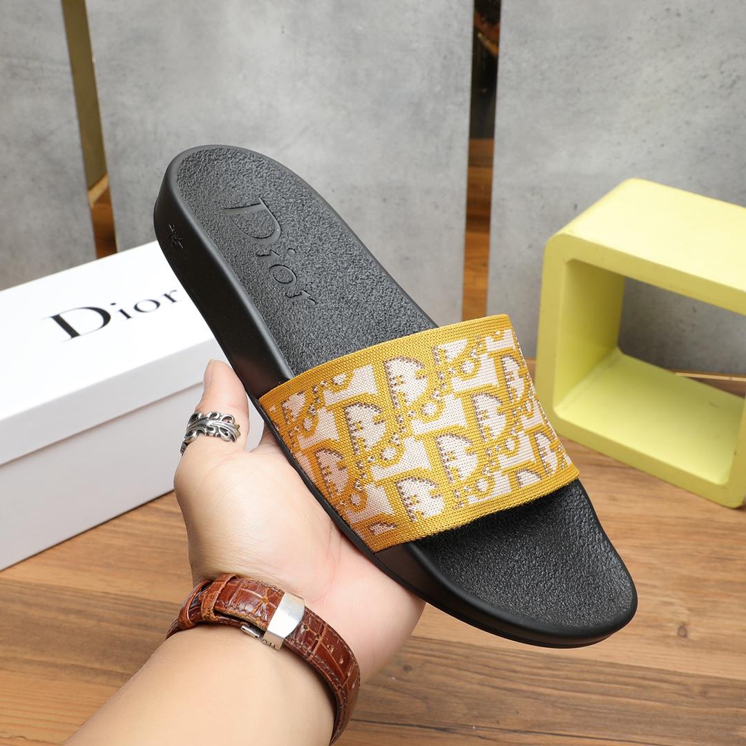 Dior Oblique Jacquard Sandals  - DopestKickz