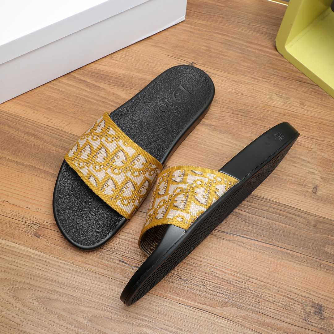Dior Oblique Jacquard Sandals  - DopestKickz