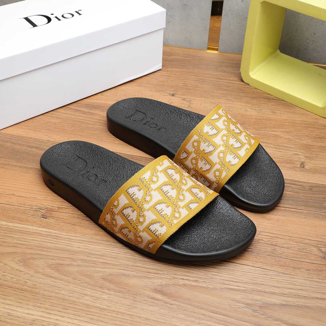 Dior Oblique Jacquard Sandals  - DopestKickz