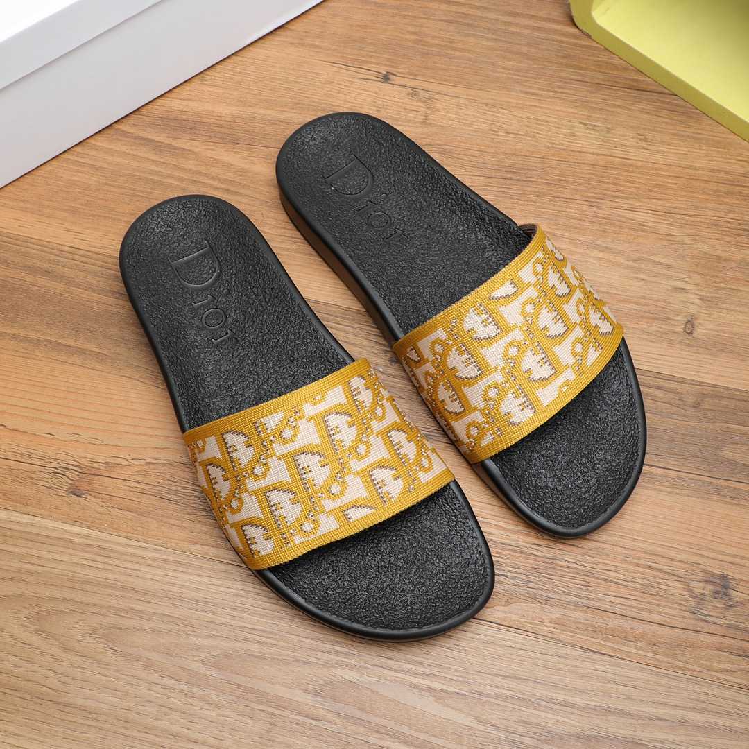 Dior Oblique Jacquard Sandals  - DopestKickz