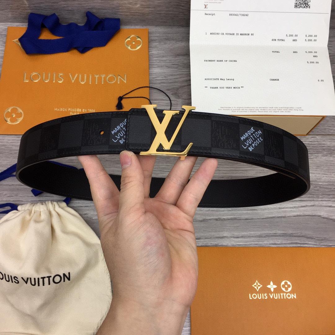 Louis Vuitton Reversible Belt  40mm - DopestKickz