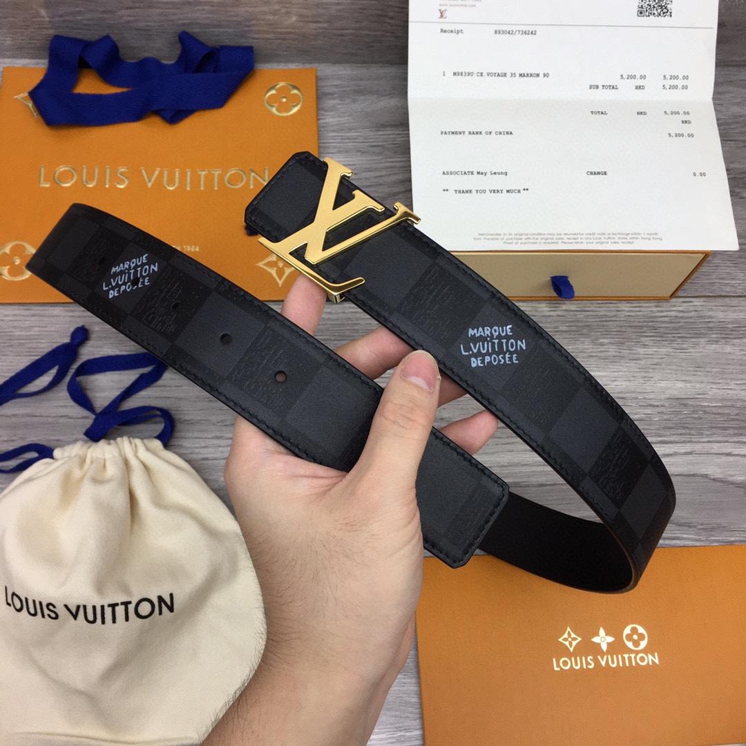 Louis Vuitton Reversible Belt  40mm - DopestKickz