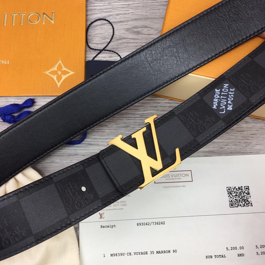 Louis Vuitton Reversible Belt  40mm - DopestKickz