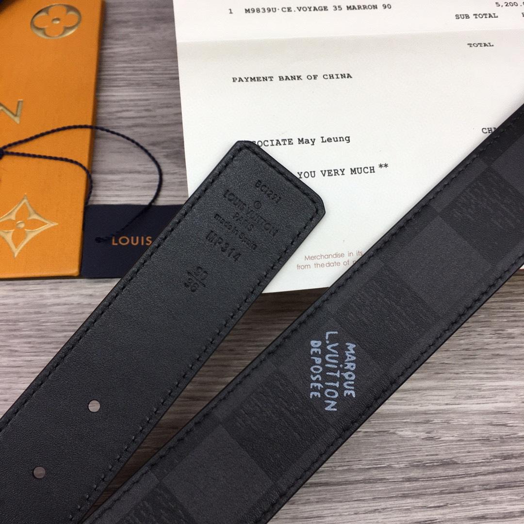 Louis Vuitton Reversible Belt  40mm - DopestKickz