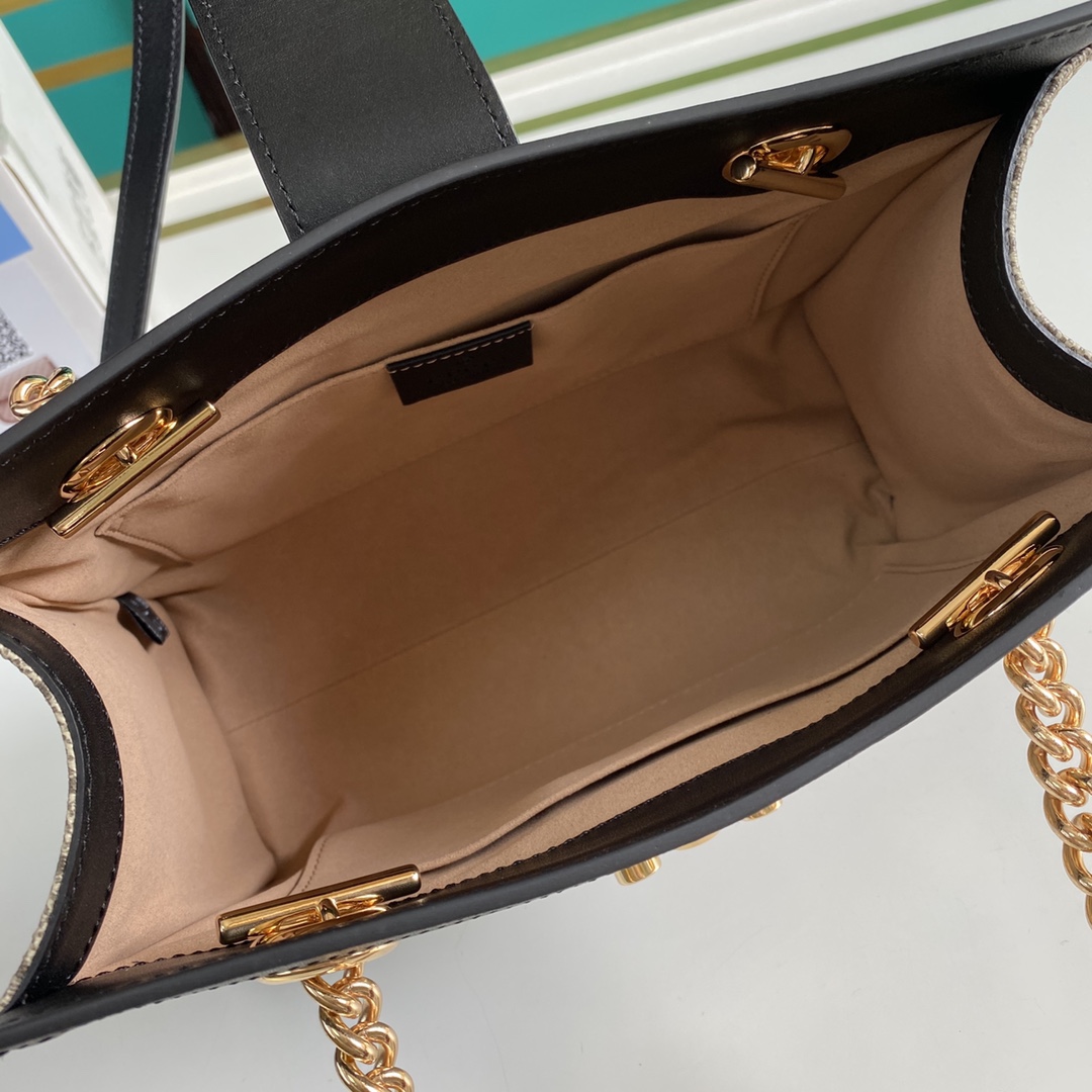 Gucci Padlock Small GG Shoulder Bag(26-18-10cm) - DopestKickz