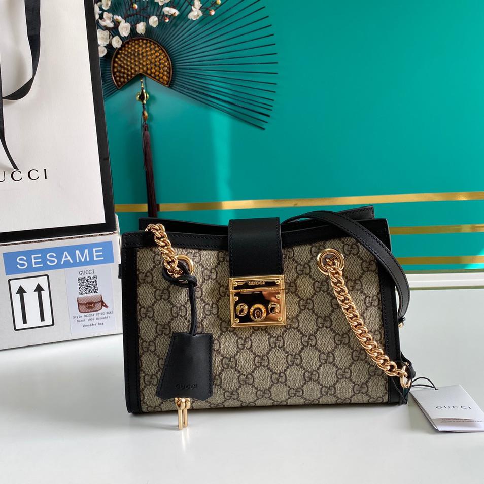 Gucci Padlock Small GG Shoulder Bag(26-18-10cm) - DopestKickz