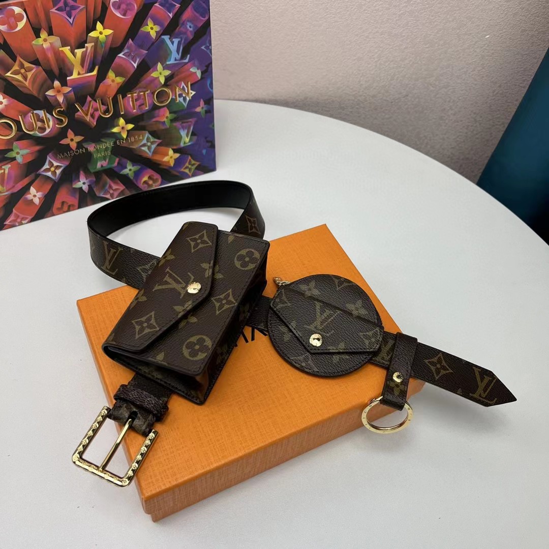 Louis Vuitton Daily Multi Pocket 30mm Belt      M0236Y - DopestKickz
