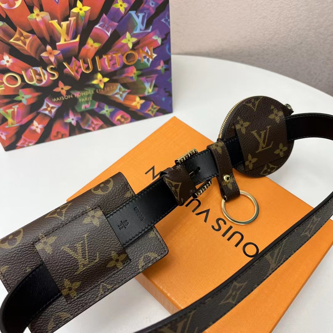 Louis Vuitton Daily Multi Pocket 30mm Belt      M0236Y - DopestKickz