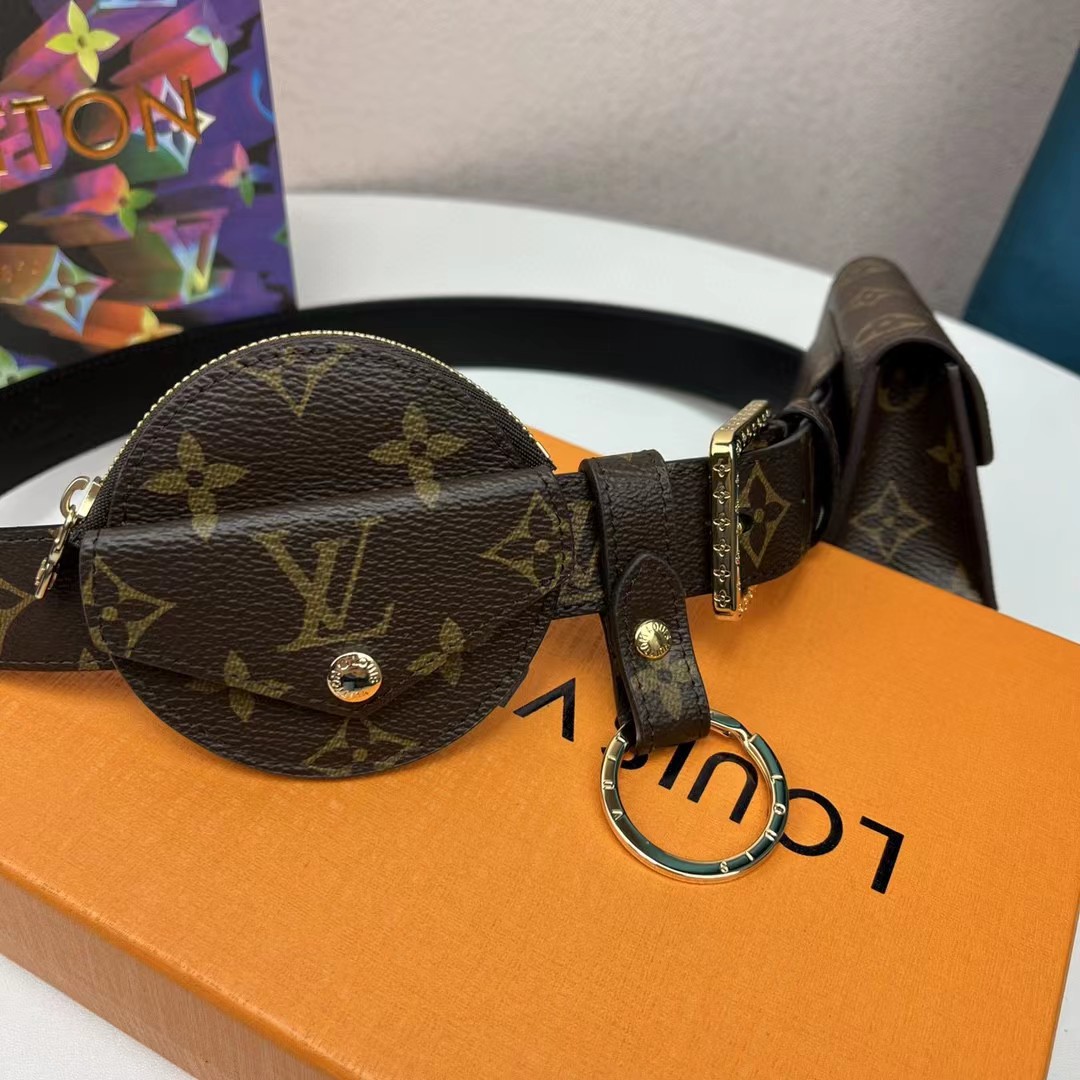 Louis Vuitton Daily Multi Pocket 30mm Belt      M0236Y - DopestKickz