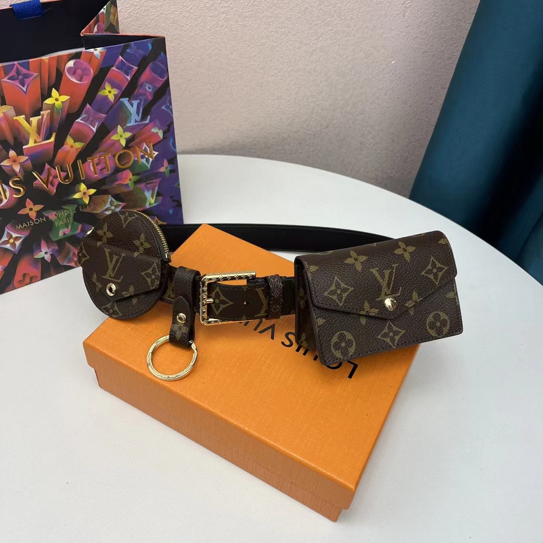 Louis Vuitton Daily Multi Pocket 30mm Belt      M0236Y - DopestKickz