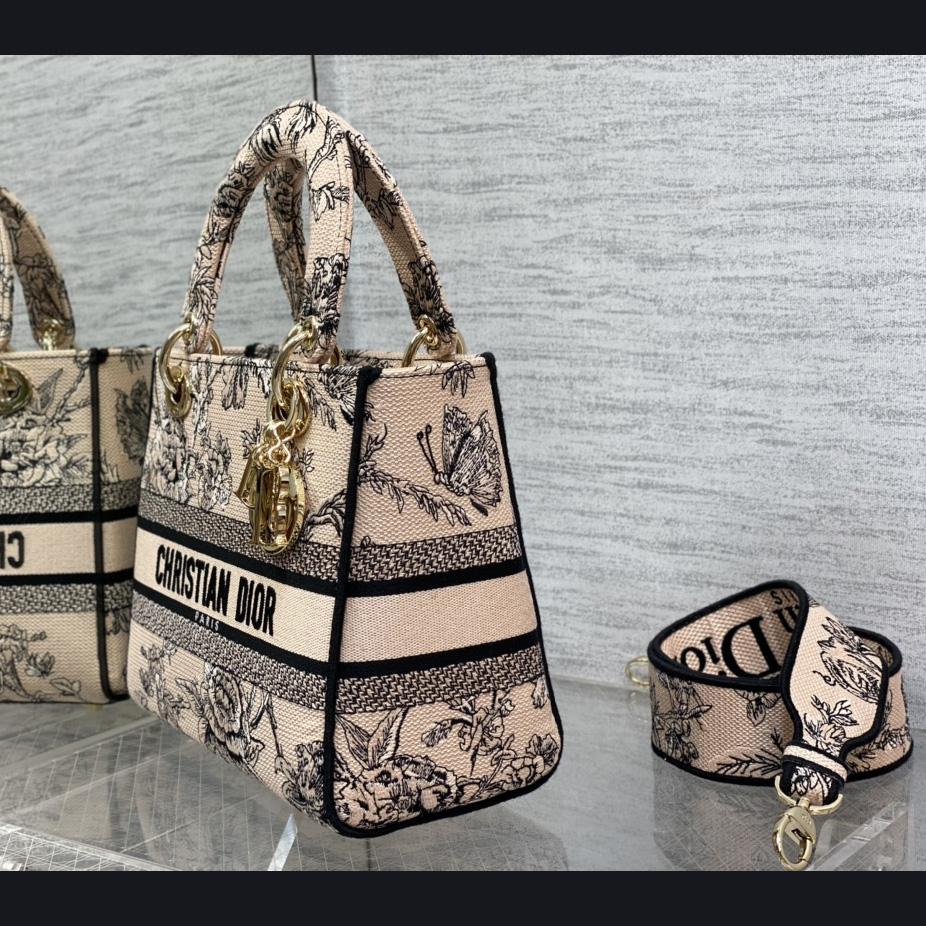 Dior Medium Lady D-lite Bag - DopestKickz