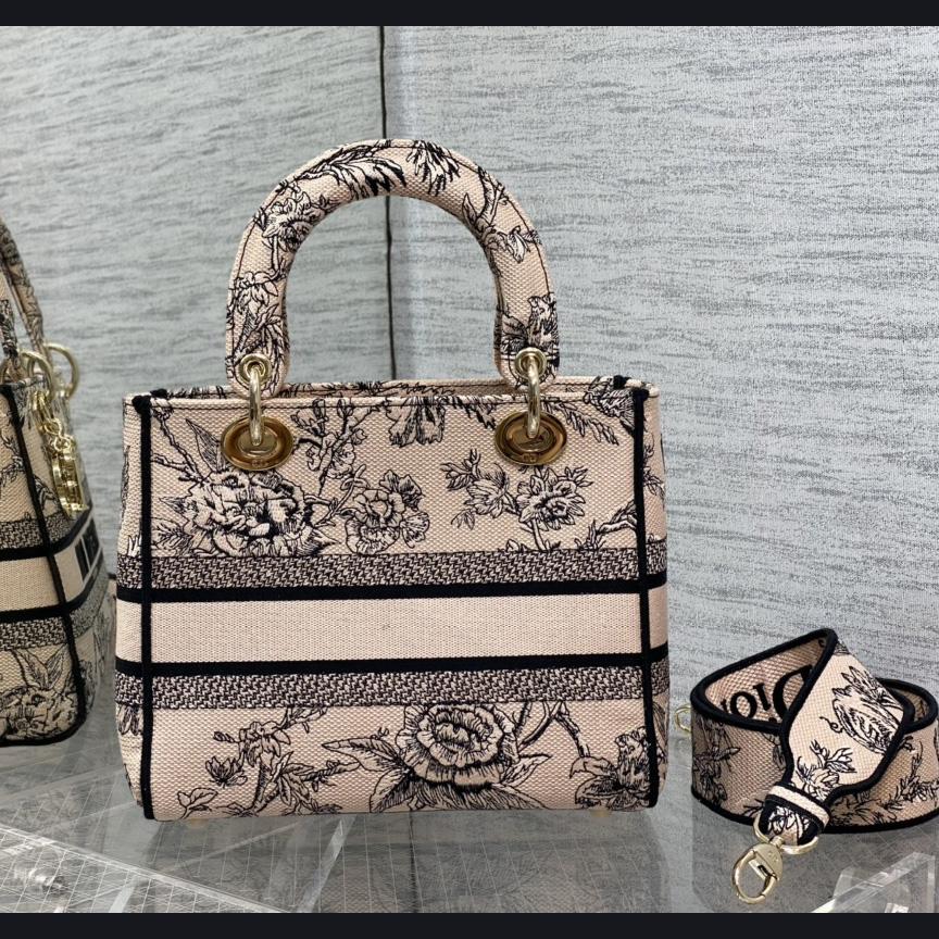Dior Medium Lady D-lite Bag - DopestKickz