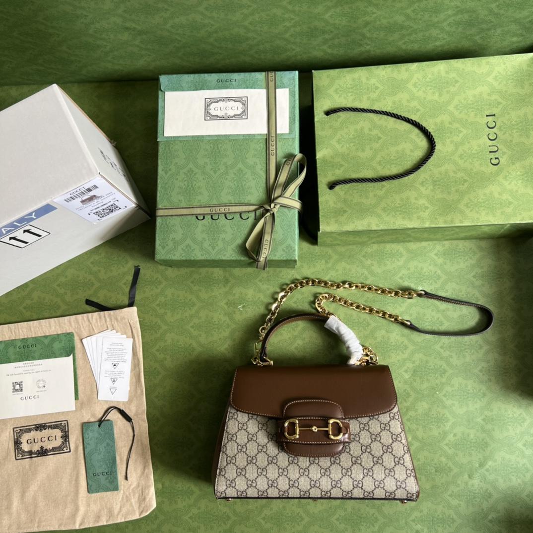 Gucci Horsebit 1955 Medium Bag(29-20-13cm) - DopestKickz