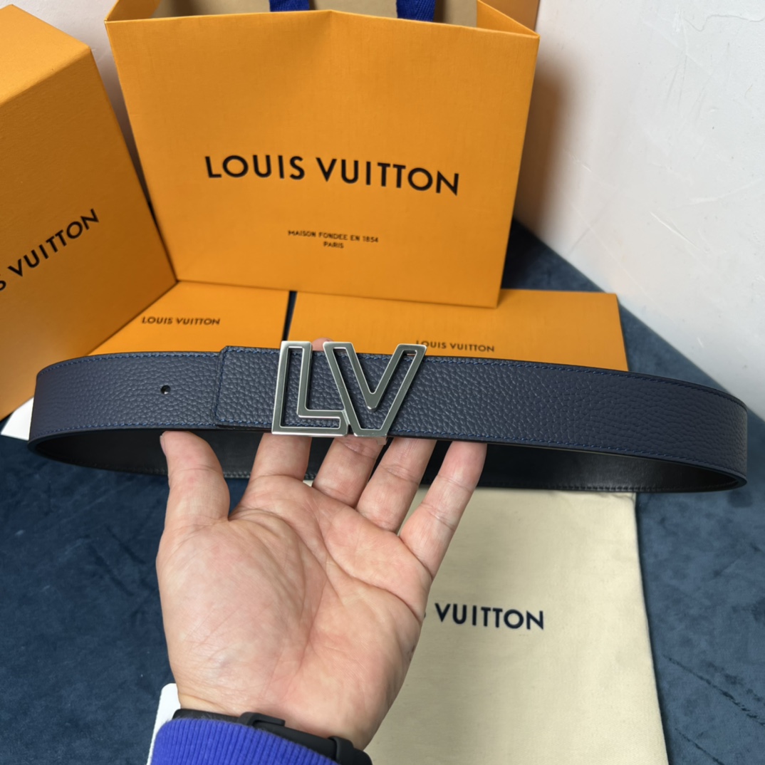 Louis Vuitton Reversible Belt  35mm - DopestKickz
