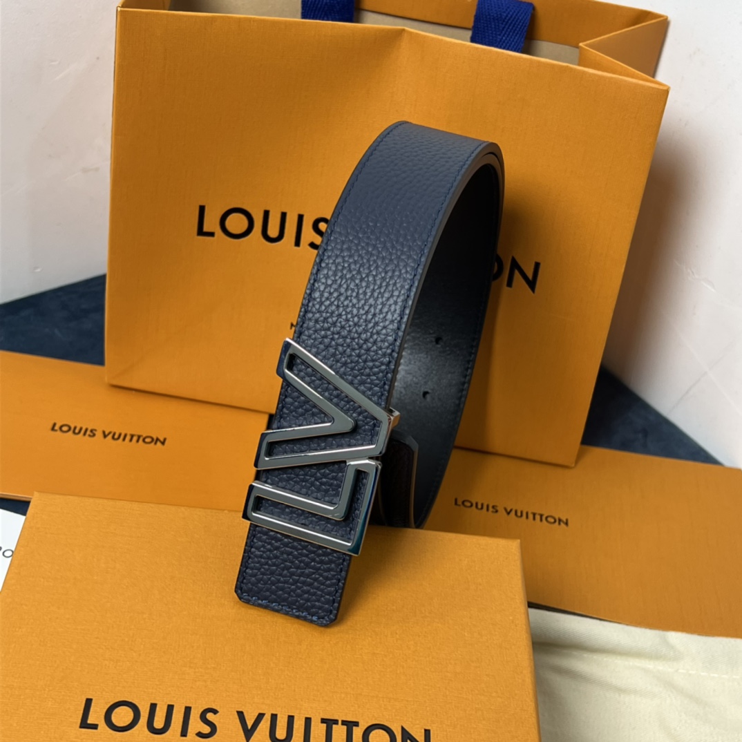 Louis Vuitton Reversible Belt  35mm - DopestKickz