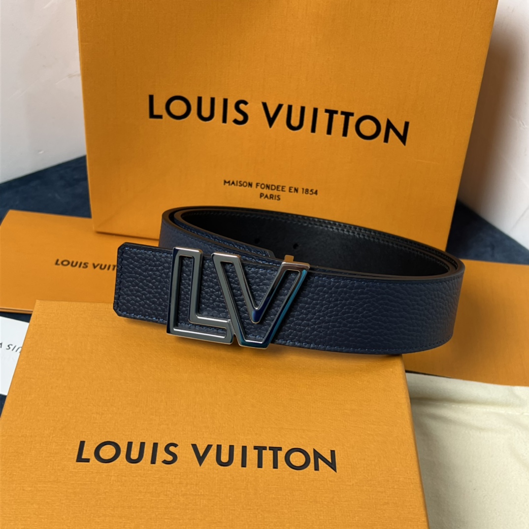 Louis Vuitton Reversible Belt  35mm - DopestKickz