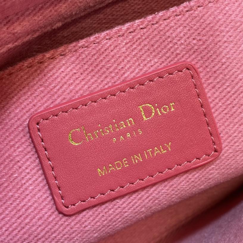Dior Denim Macrocannage Lady D-Joy Pink(26*6*14cm) - DopestKickz