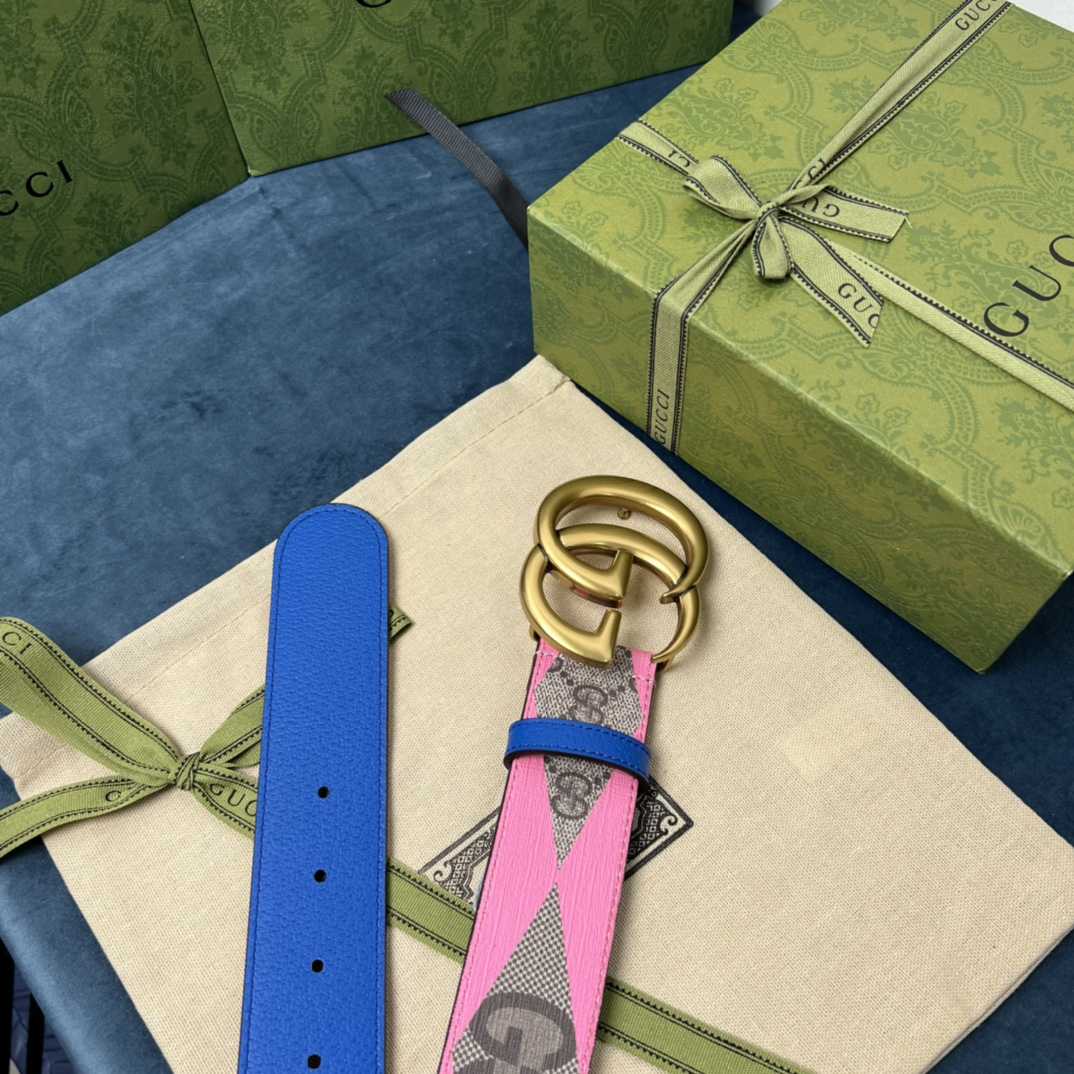 Gucci GG Marmont Wide Belt - DopestKickz