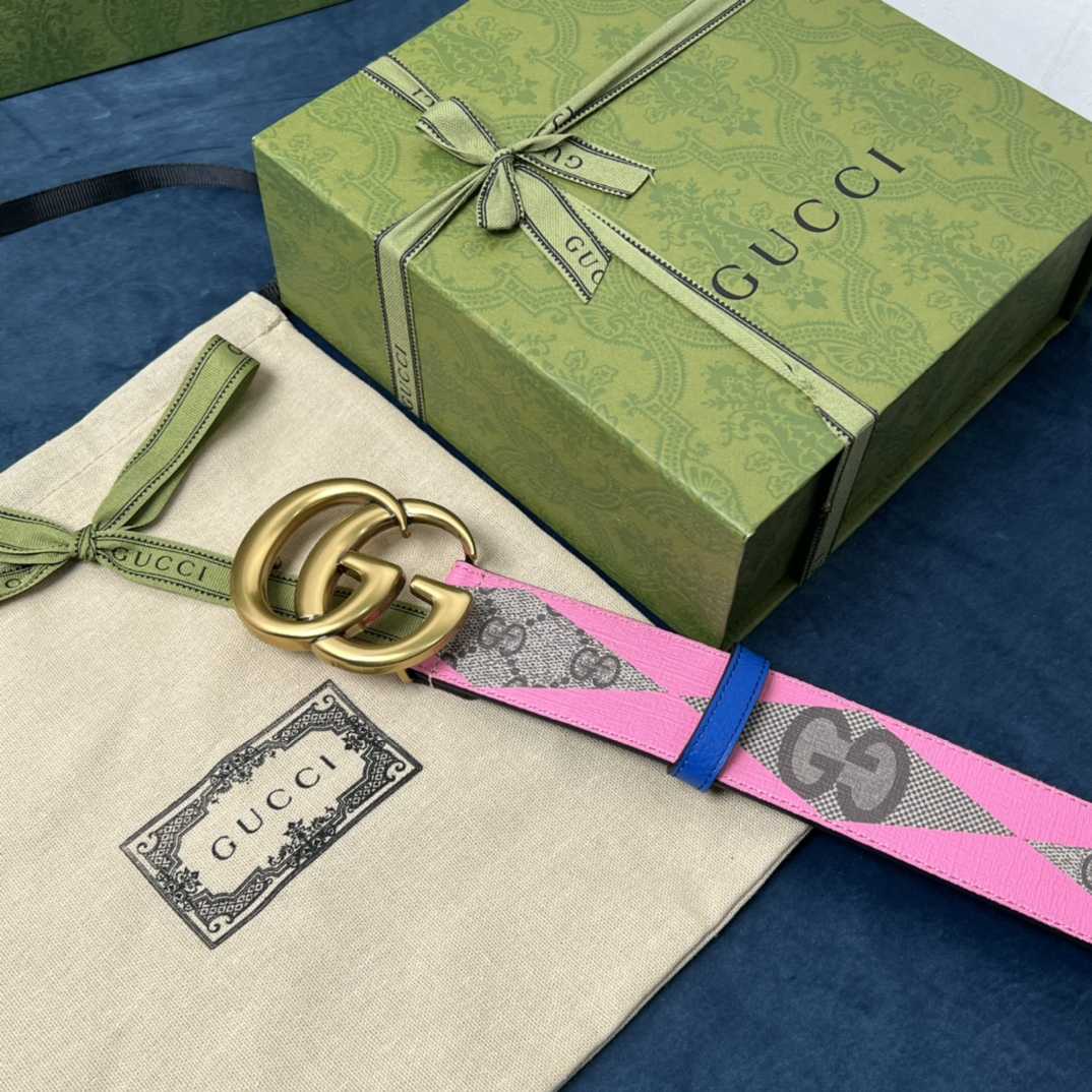 Gucci GG Marmont Wide Belt - DopestKickz