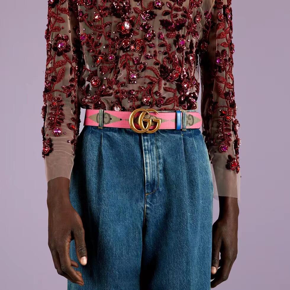 Gucci GG Marmont Wide Belt - DopestKickz