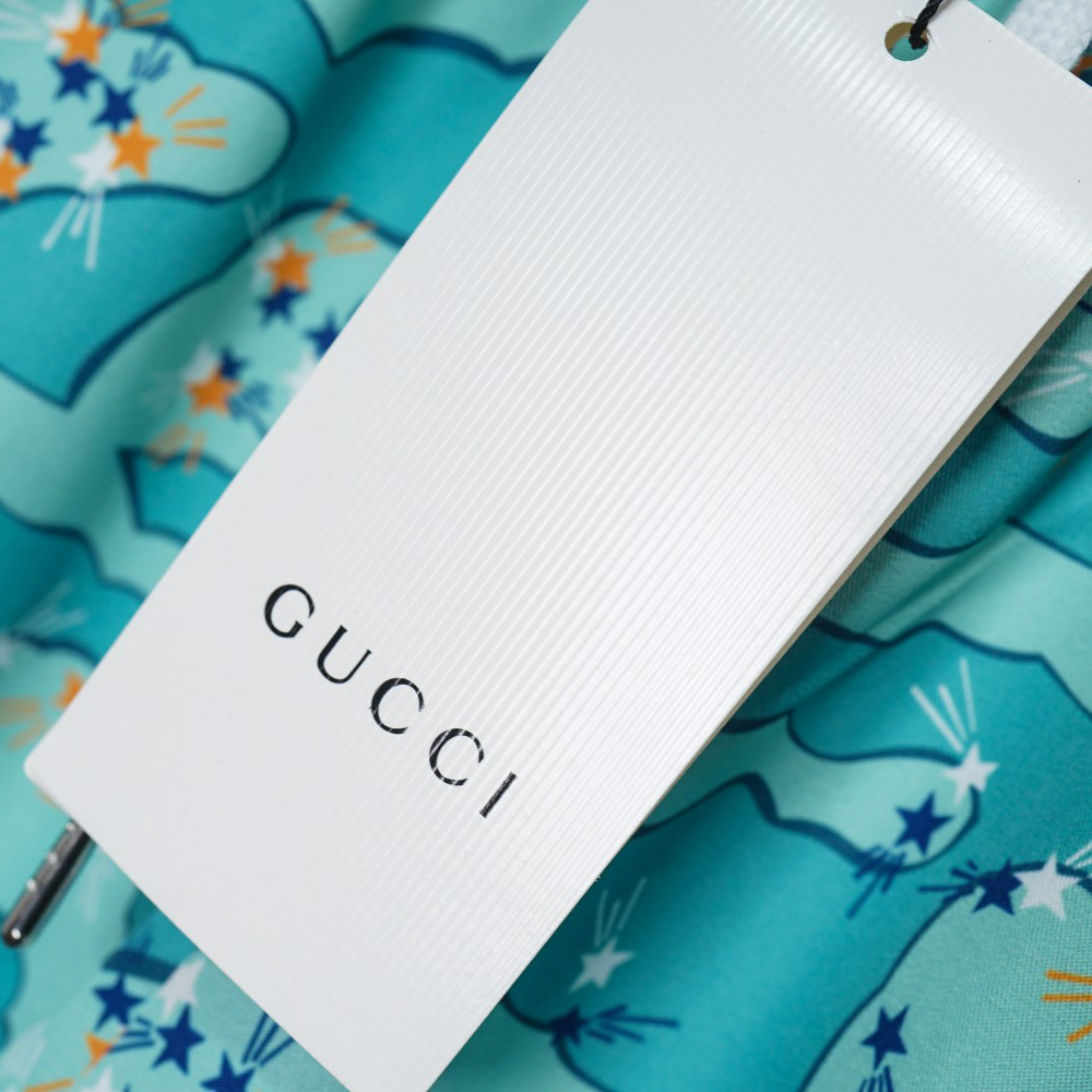 Gucci Lovelight Viscose Bowling Shirt & Shorts - DopestKickz