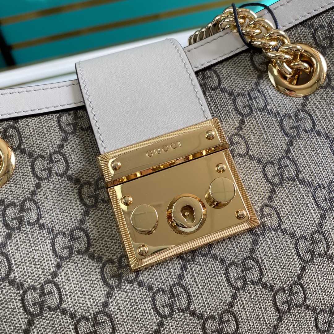 Gucci Padlock Small GG Shoulder Bag(26-18-10cm) - DopestKickz