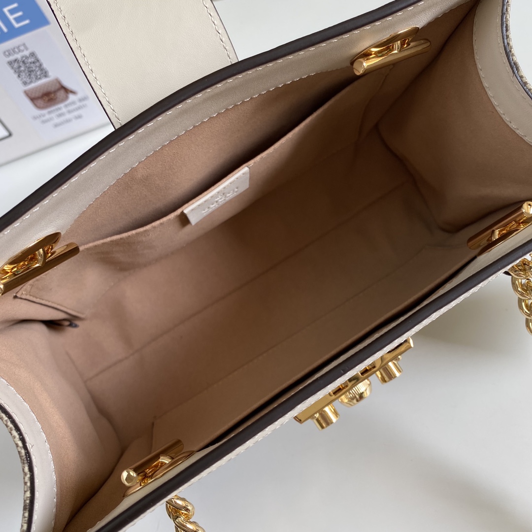 Gucci Padlock Small GG Shoulder Bag(26-18-10cm) - DopestKickz