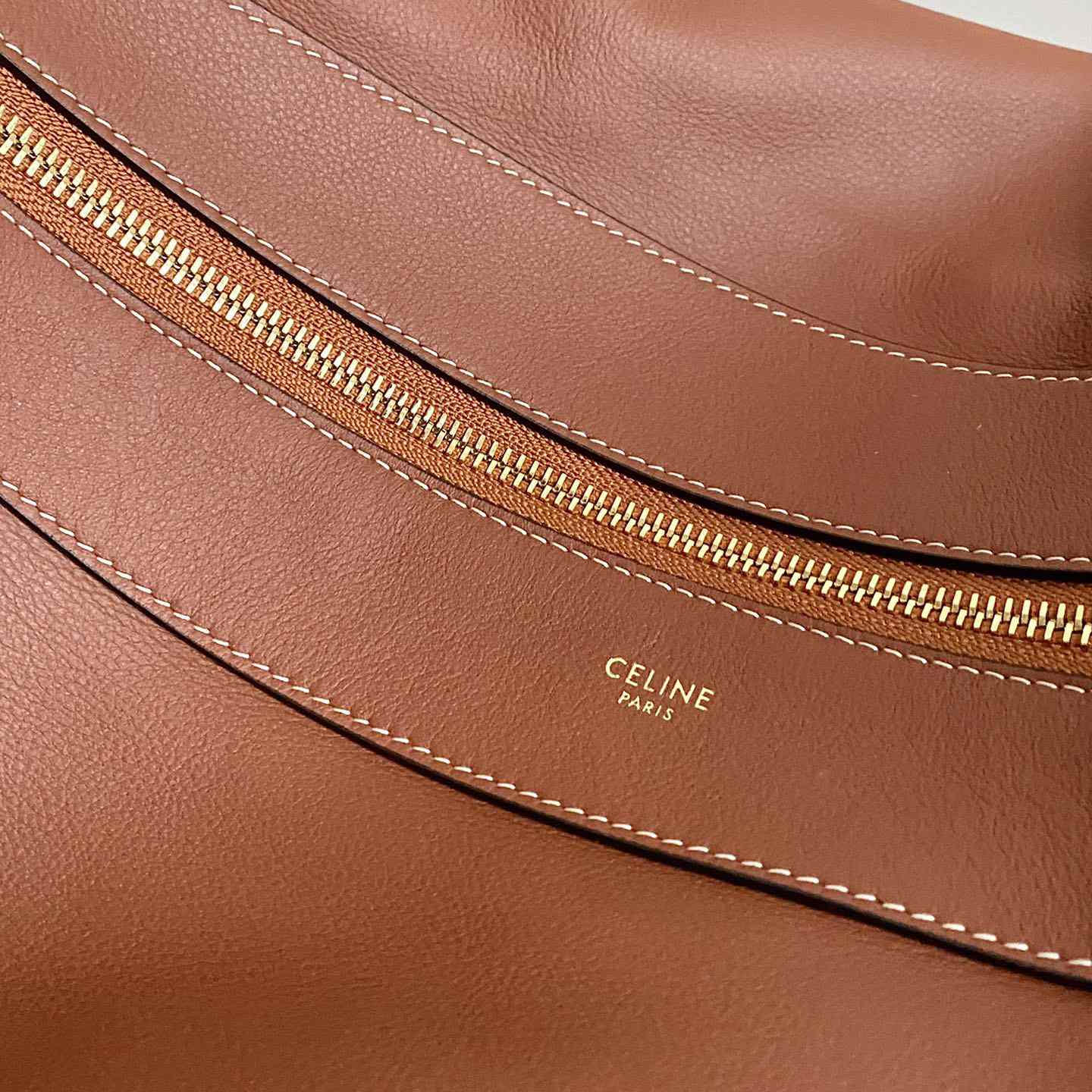 Celine Large Romy In Supple Calfskin Tan - DopestKickz