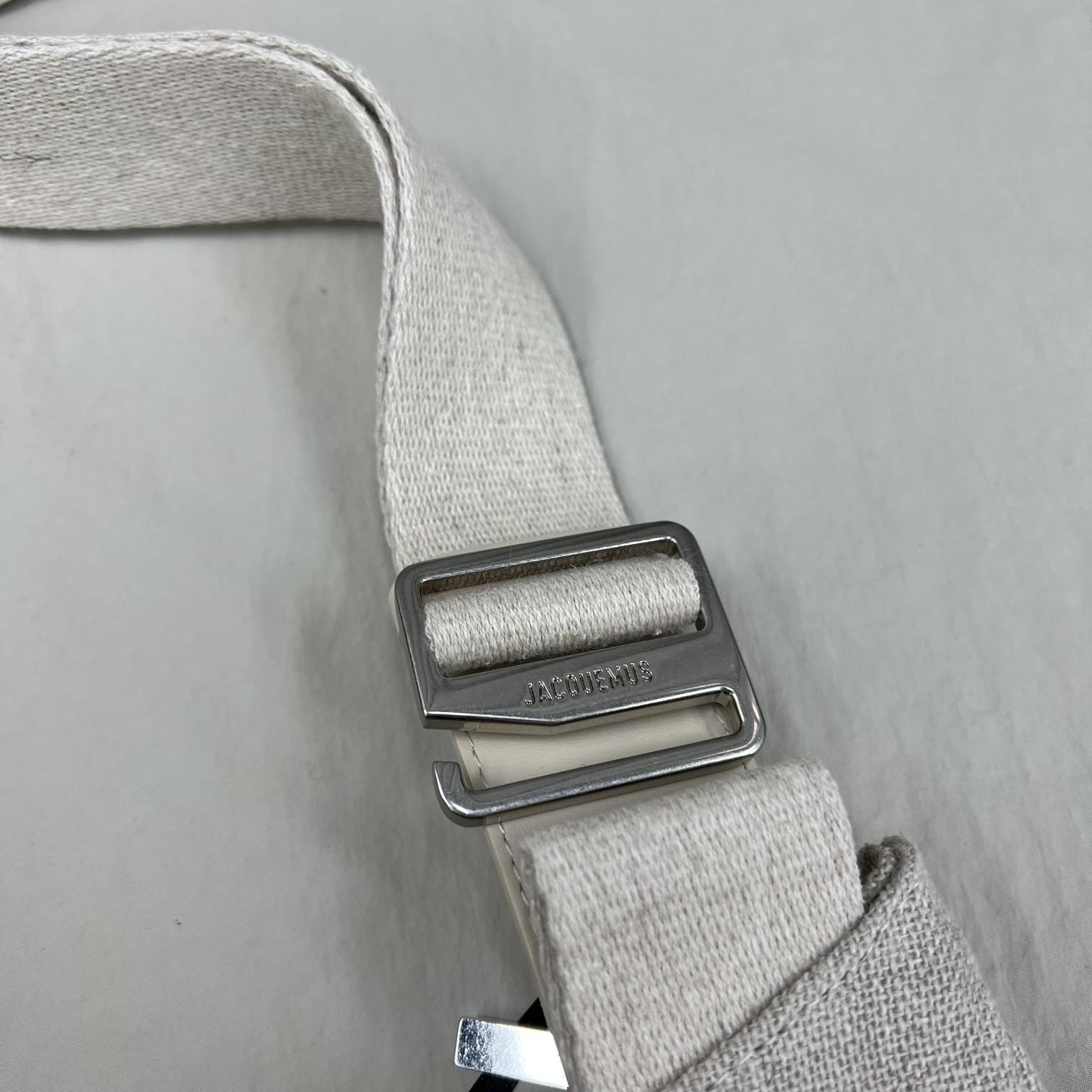 Jacquemus Le Bisou Gros Grain Buckled Shoulder Bag - DopestKickz