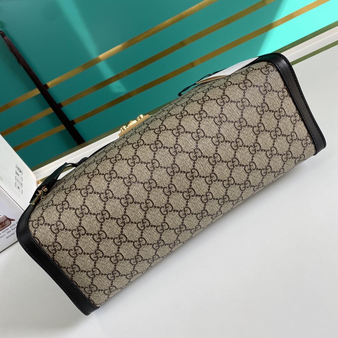 Gucci Padlock Medium GG Shoulder Bag(35-23.5-14cm) - DopestKickz