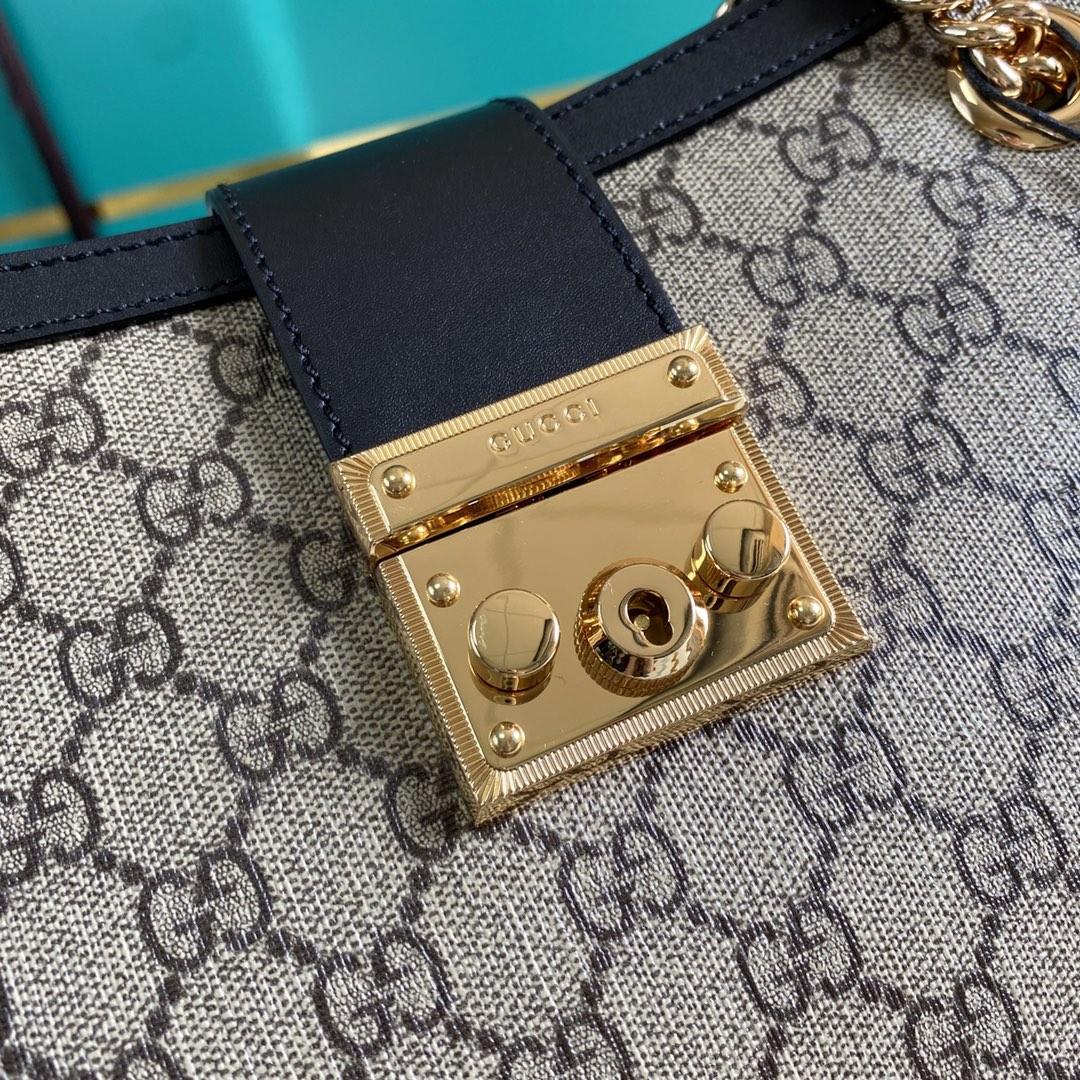 Gucci Padlock Medium GG Shoulder Bag(35-23.5-14cm) - DopestKickz