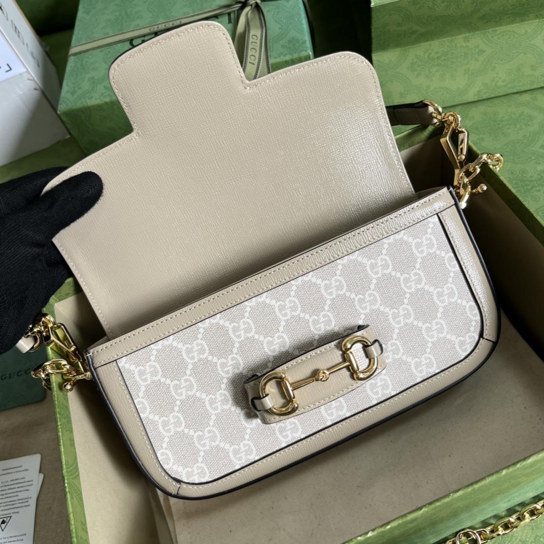 Gucci Horsebit 1955 Shoulder Bag(24-13-5cm)   - DopestKickz
