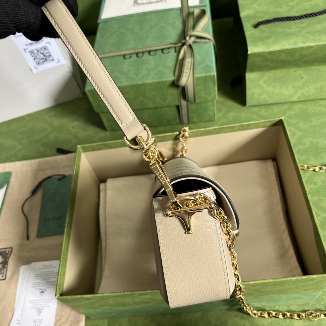 Gucci Horsebit 1955 Shoulder Bag(24-13-5cm)   - DopestKickz