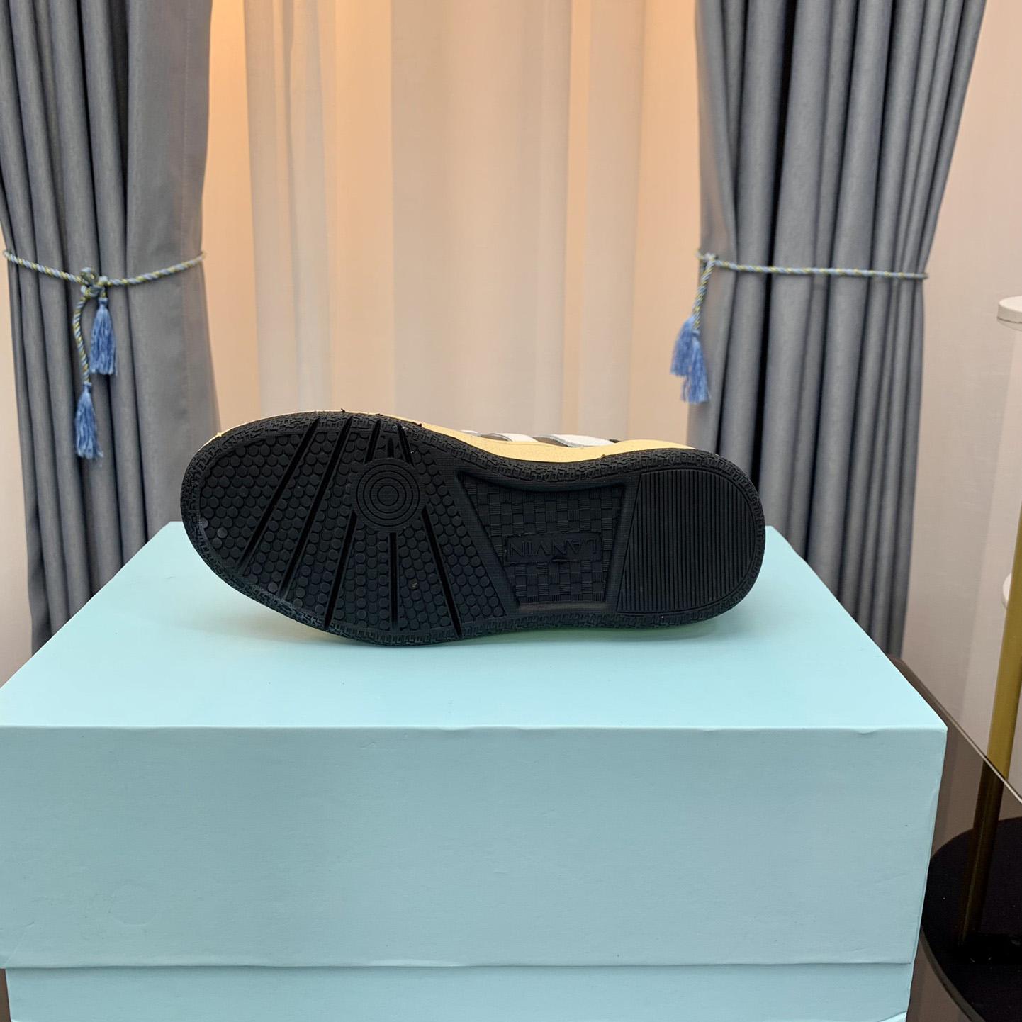 Lanvin Mesh Clay Low-Top Sneakers - DopestKickz