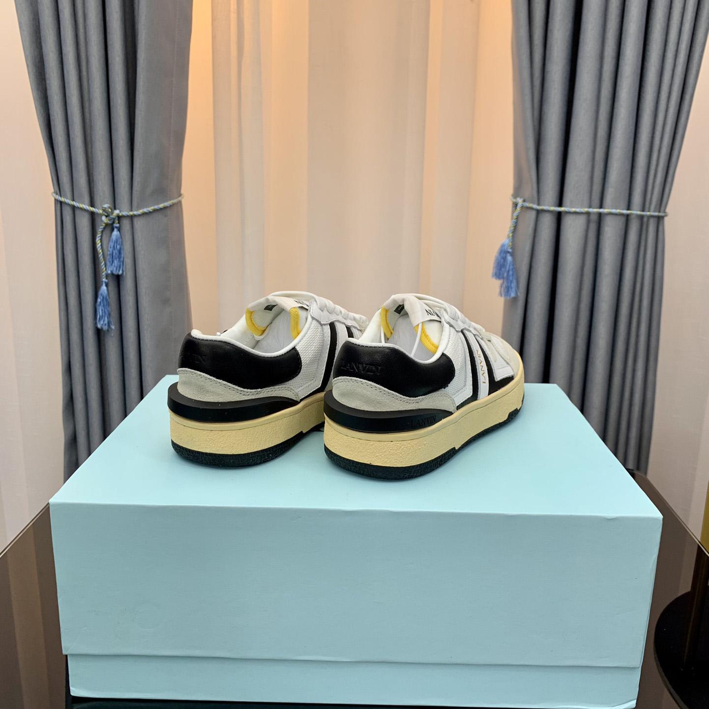 Lanvin Mesh Clay Low-Top Sneakers - DopestKickz