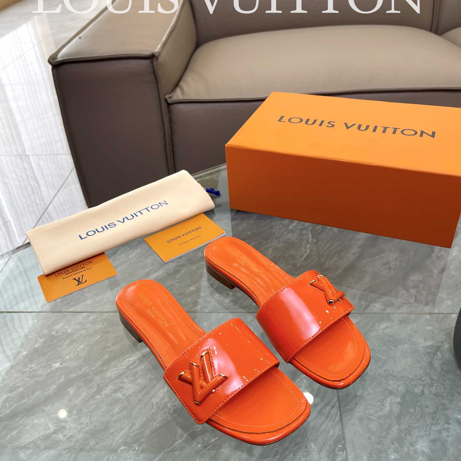 Louis Vuitton Shake Flat Mule       - DopestKickz