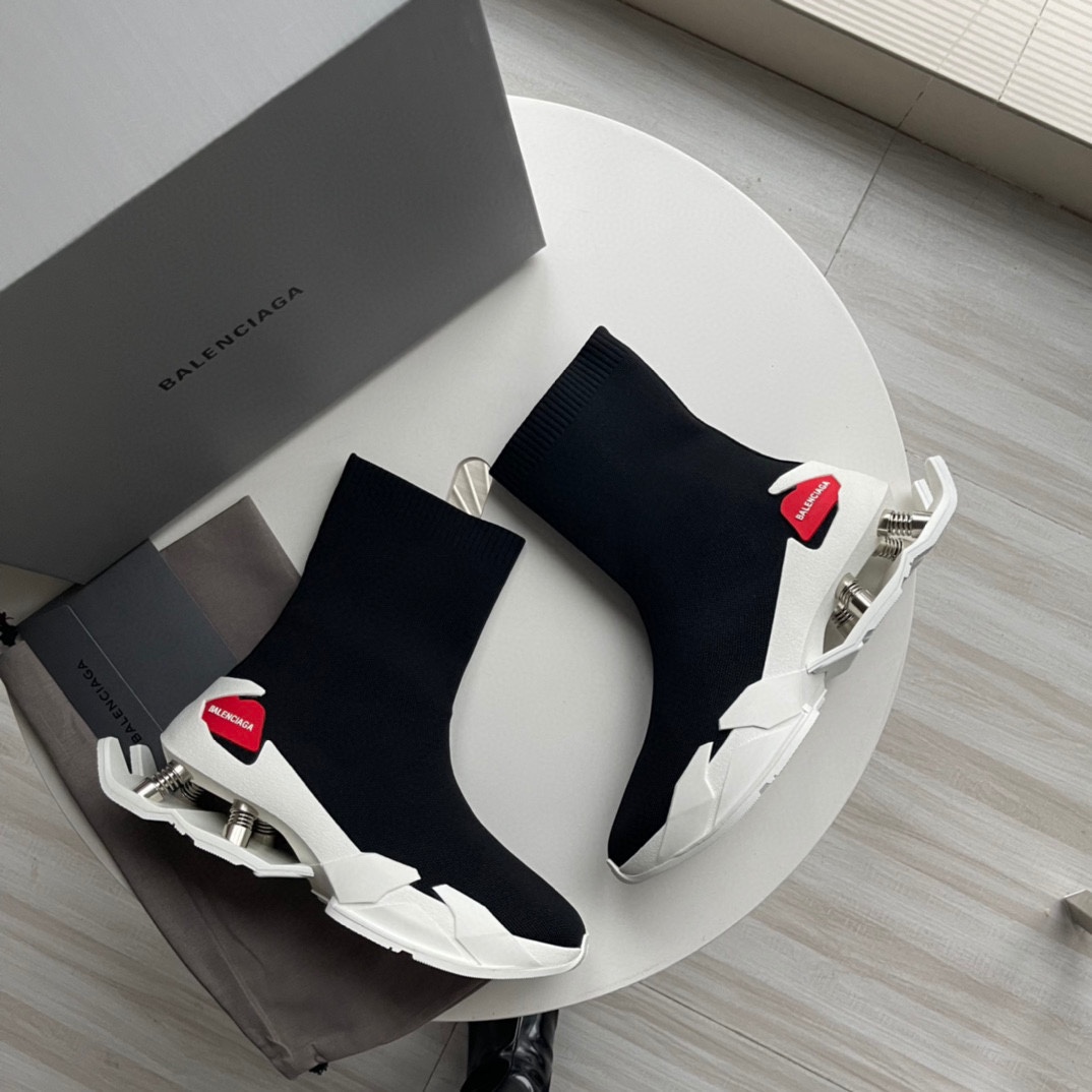 Balenciaga Speed Sneaker In Black - DopestKickz