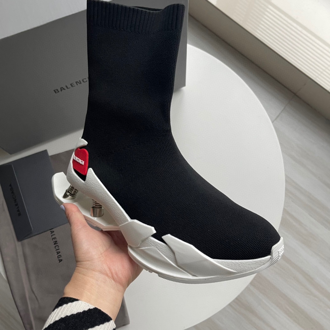 Balenciaga Speed Sneaker In Black - DopestKickz