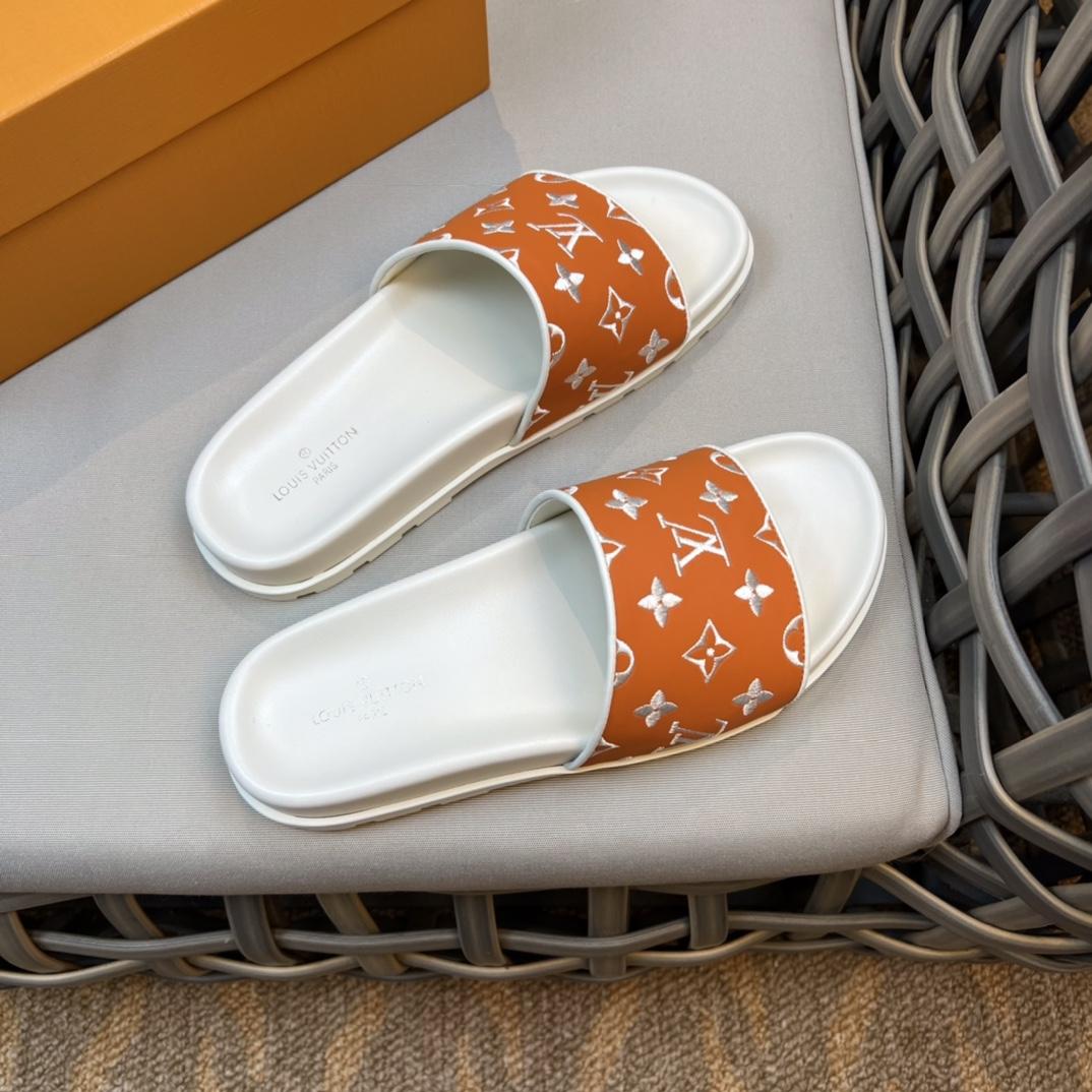 Louis Vuitton Monogram Sandals - DopestKickz