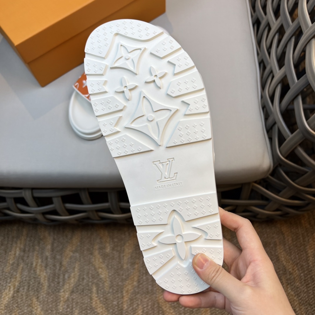 Louis Vuitton Monogram Sandals - DopestKickz