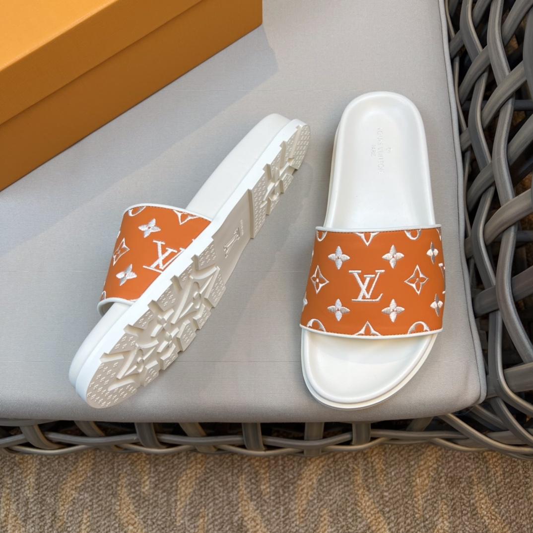 Louis Vuitton Monogram Sandals - DopestKickz