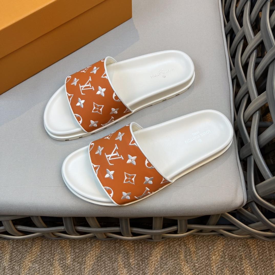 Louis Vuitton Monogram Sandals - DopestKickz