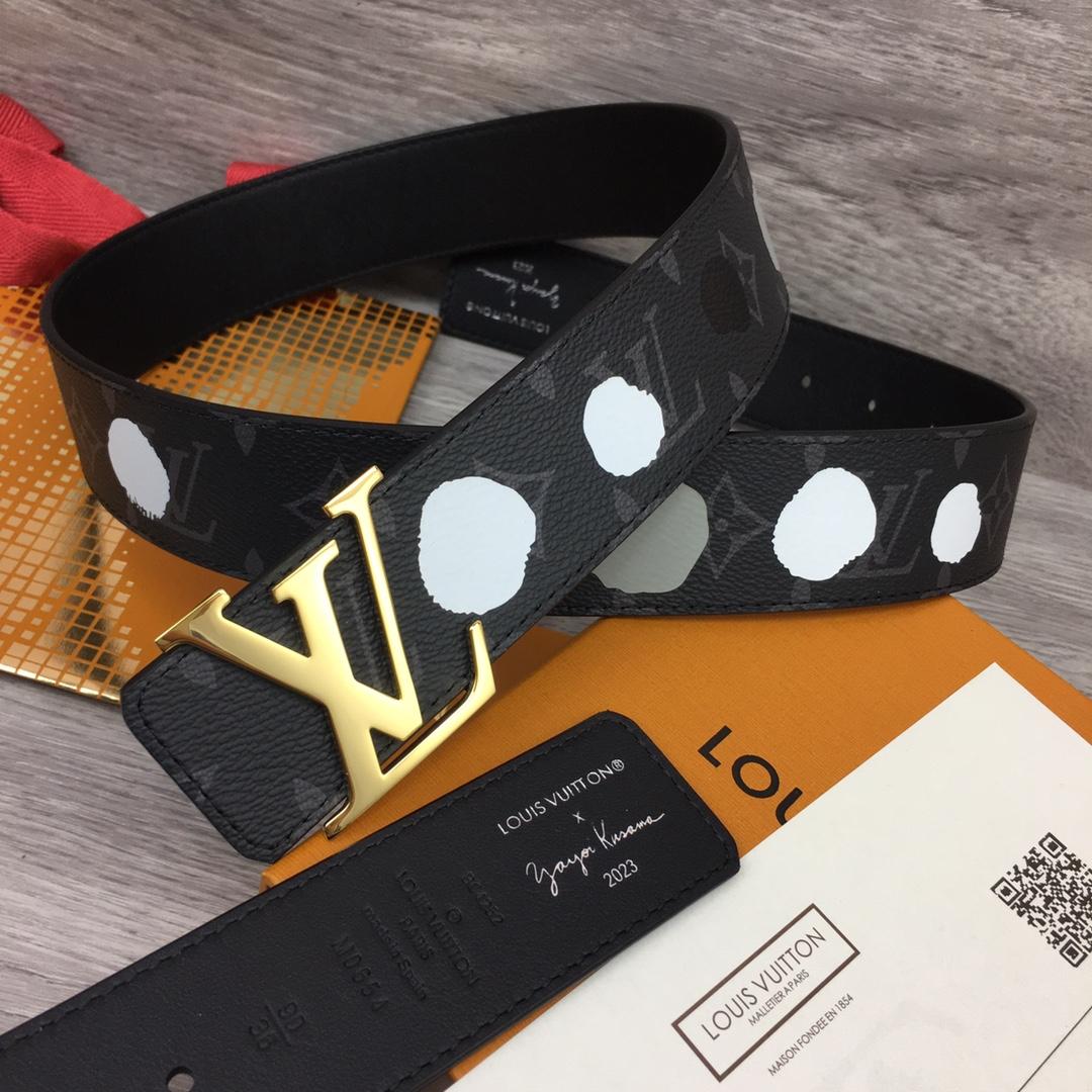 Louis Vuitton LV X YK LV Initiales 40MM Reversible Belt - DopestKickz