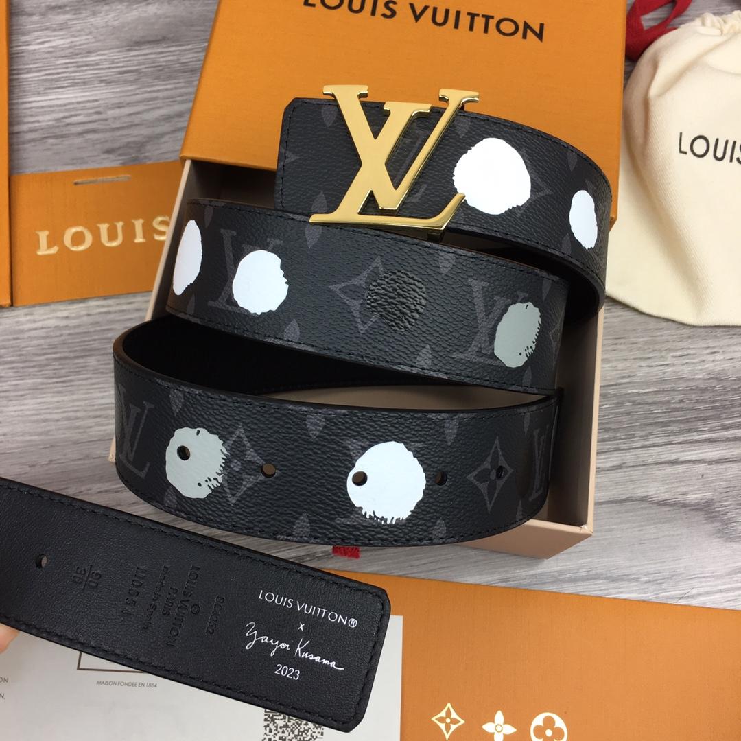 Louis Vuitton LV X YK LV Initiales 40MM Reversible Belt - DopestKickz
